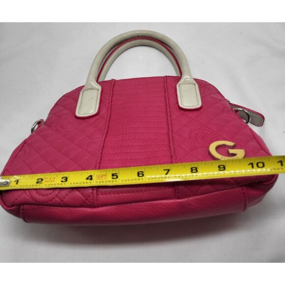 Guess Hot Pink Quilted Bag - Picture 8 of 10